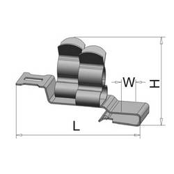 TRU COMPONENTS stínicí svorky Průměr svorky (max.) 6 mm pružinová ocel 1 ks