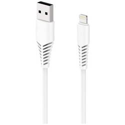 2GO USB kabel Apple Lightning konektor, USB-A zástrčka 1.00 m bílá 797288