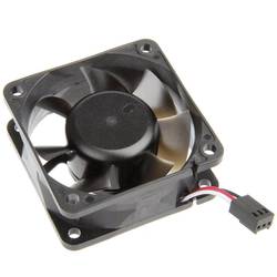 NoiseBlocker BlackSilent Pro PR-1 PC větrák s krytem černá (š x v x h) 60 x 60 x 25 mm