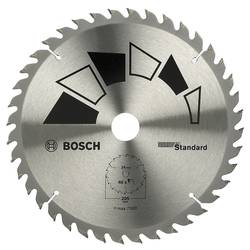 Bosch Accessories Standard 2609256822 tvrdokovový pilový kotouč 205 x 24 mm Počet zubů (na palec): 40 1 ks