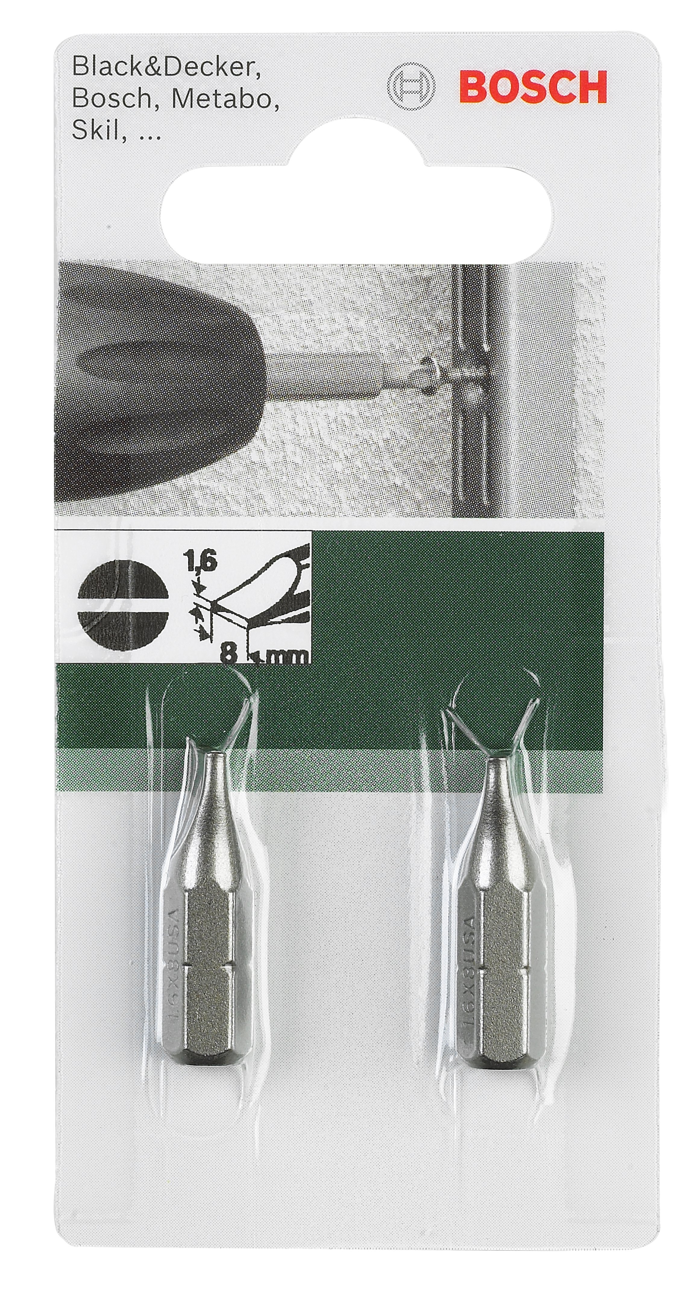 Bosch Accessories plochý bit 5.5 mm C 6.3 2 ks