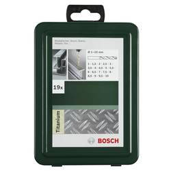 Bosch Accessories 2609255114 HSS sada spirálových vrtáku do kovu 19dílná 1 mm, 1.5 mm, 2 mm, 2.5 mm, 3 mm, 3.5 mm, 4 mm, 4.5 mm, 5 mm, 5.5 mm, 6 mm, 6.5 mm, 7
