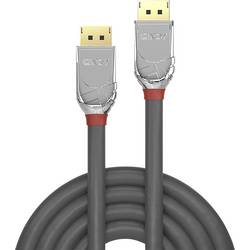 LINDY DisplayPort kabel Konektor DisplayPort, Konektor DisplayPort 0.50 m šedá 36300 Kabel DisplayPort