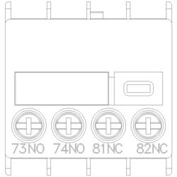 Siemens 3RH2911-1MA11 pomocný spínač Vhodné pro značku (relé): Siemens Piece 1 ks