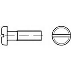 TOOLCRAFT TO-6853230 šrouby s plochou kulatou hlavou M3 4 mm příruba DIN 85 ocel 2000 ks