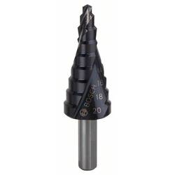 Bosch Accessories 2608588066 2608588066 HSS stupňovitý vrták Celková délka 70.5 mm TiAIN kuželový záhlubník 3 břitý 1 ks