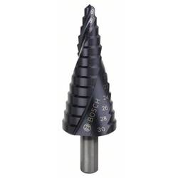 Bosch Accessories 2608588067 2608588067 HSS stupňovitý vrták Celková délka 93.5 mm TiAIN kuželový záhlubník 3 břitý 1 ks