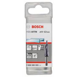 Bosch Accessories 2608588065 2608588065 HSS stupňovitý vrták Celková délka 66.5 mm TiAIN kuželový záhlubník 3 břitý 1 ks