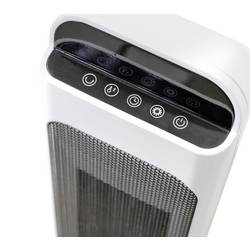 ROWI 1 03 03 0356 keramický topný ventilátor HKT 2000/2/4 ODF 60 m³ bílá, černá
