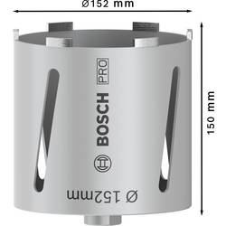Bosch Accessories 2608587333 2608587333 Vrtací korunka do kamene a zdiva 152 mm diamantová vrstva 1 ks