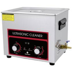 TOOLCRAFT USC-1000 ultrazvuková čistička, do dílny, Šperky, Kancelářské potřeby, 440 W, 10 l, s ohřevem, S čisticím košem