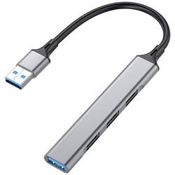 Equip 128960 USB Hub 4 porty USB-A USB 3.0 5 GBit/s černá, šedá 128960