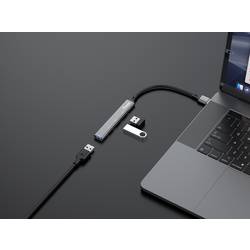 Equip 128960 USB Hub 4 porty USB-A USB 3.0 5 GBit/s černá, šedá 128960