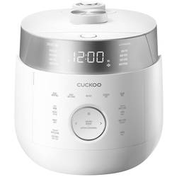 Cuckoo CRP-LHTR1009F vařič rýže bílá, stříbrná s odměrkou