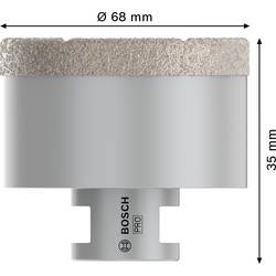 Bosch Accessories Diamant Trockenbohrer drySpeed 68x35mm M14 Innengewinde für Winkelschleifer 2608587131 diamantový vrták pro vrtání za sucha 68 mm diamantová