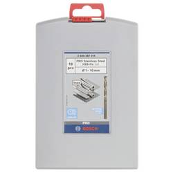 Bosch Accessories 2608587014 HSS sada spirálových vrtáku do kovu 19dílná 1 mm, 1.5 mm, 2 mm, 2.5 mm, 3 mm, 3.5 mm, 4 mm, 4.5 mm, 5 mm, 5.5 mm, 6 mm, 6.5 mm, 7