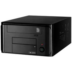 Inter-Tech MI-008 ITX PC skříň černá s větracími drážkami