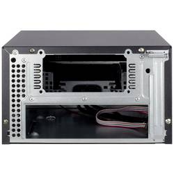 Inter-Tech MI-008 ITX PC skříň černá s větracími drážkami