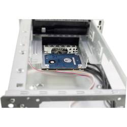 Inter-Tech MI-008 ITX PC skříň černá s větracími drážkami