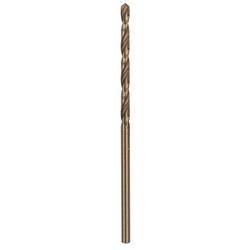 Bosch Accessories 2608585875 HSS kovový spirálový vrták 2.5 mm Celková délka 57 mm Cobalt DIN 338 válcová stopka 10 ks