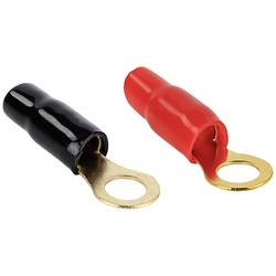 ACV kabelové oko pro HiFi do auta sada 2 ks 20 mm² 8.40 mm černá, červená