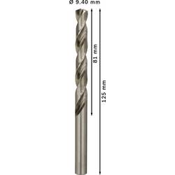 Bosch Accessories 2608585518 HSS kovový spirálový vrták 9.4 mm Celková délka 125 mm broušený DIN 338 válcová stopka 5 ks