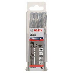 Bosch Accessories 2608585516 HSS kovový spirálový vrták 9.2 mm Celková délka 125 mm broušený DIN 338 válcová stopka 5 ks