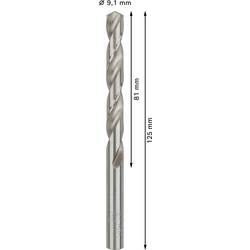 Bosch Accessories 2608585515 HSS kovový spirálový vrták 9.1 mm Celková délka 125 mm broušený DIN 338 válcová stopka 5 ks
