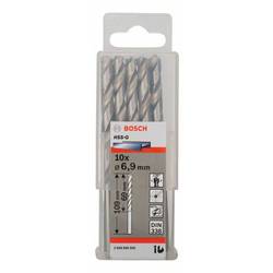 Bosch Accessories 2608585500 HSS kovový spirálový vrták 6.9 mm Celková délka 109 mm broušený DIN 338 válcová stopka 10 ks