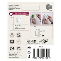 Paulmann 92925 4000870929254 LED vestavné svítidlo s detektorem pohybu, LED, pevně vestavěné LED, 2.7 W, bílá (lesklá)