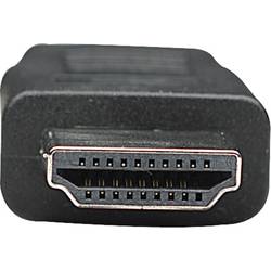 Manhattan HDMI kabel Zástrčka HDMI-A, Zástrčka HDMI-A 1.00 m černá 308816 HDMI kabel