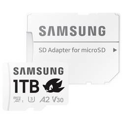 Samsung Sonic Edition - Shadow paměťová karta microSDXC Retail 1 TB A2 Application Performance Class, v30 Video Speed Class, UHS-I U3 Zvláštní edice „Sonic The