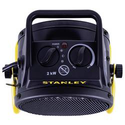 STANLEY SXJH002000E topení 2000W 20 m² černožlutá