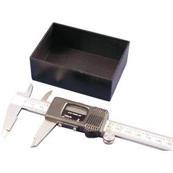Hammond Electronics 1596B112-10 odlévané pouzdro 25 x 25 x 25 ABS černá 10 ks
