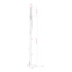 My Wall TV držák na zeď 94,0 cm (37) - 165,1 cm (65) ovládaný aplikací, motorizovaný