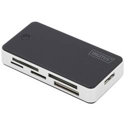 Digitus DA-70330-1 externí čtečka paměťových karet USB 3.0, USB-A černá/bílá