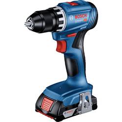 Bosch Professional GSR 18V-45 aku šroubovák, aku vrtací šroubovák, 18 V, 2 Ah Li-Ion bezkartáčové, 06019K3205