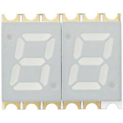 TRU COMPONENTS SMD LED žlutozelená 6 mcd 2-místný displej