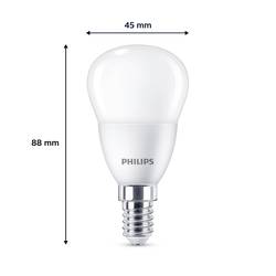 Philips LED 9290035465 LED Energetická třída (EEK2021) F (A - G) E14 klasická žárovka 4.9 W = 40 W teplá bílá (Ø x v) 35 mm x 106 mm 6 ks