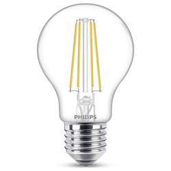 Philips LED 9290018150 LED Energetická třída (EEK2021) E (A - G) E27 klasická žárovka 7 W = 60 W neutrální bílá (Ø x v) 60 mm x 106 mm vlákno 6 ks