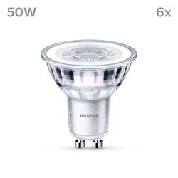 Philips LED 9290012182 LED Energetická třída (EEK2021) F (A - G) GU10 žárovka 4.6 W = 50 W neutrální bílá (Ø x v) 50 mm x 54 mm 6 ks