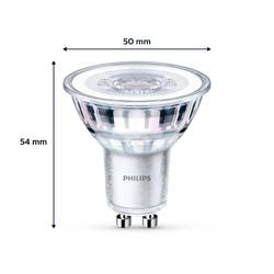 Philips LED 9290012182 LED Energetická třída (EEK2021) F (A - G) GU10 žárovka 4.6 W = 50 W neutrální bílá (Ø x v) 50 mm x 54 mm 6 ks