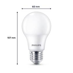 Philips LED 9290035402 LED Energetická třída (EEK2021) F (A - G) E27 klasická žárovka 4.9 W = 40 W teplá bílá (Ø x v) 60 mm x 107 mm 6 ks