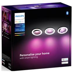 Philips Hue Hue vestavný světlo 929003809701 Centura Hue GU10 12.6 W teplá až studená bílá, RGBW