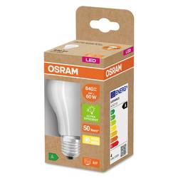 OSRAM HOMELIGHTING 4099854009594 LED Energetická třída (EEK2021) A (A - G) E27 klasická žárovka 4 W = 60 W teplá bílá (Ø x v) 60 mm x 60 mm 1 ks