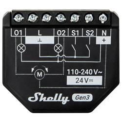 Shelly Shelly 2PM Gen3 spínací a měřicí aktor Bluetooth, Wi-Fi