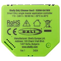 Shelly Shelly DALI Dimmer Gen3 stmívací akční člen Bluetooth, Wi-Fi