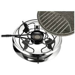 Unold UNOLD RACLETTE 48726 Multi 4 in 1 - Raclette/Fondue/Grill/Heißer Stein raclette gril 8 napichovátek na fondue, 8 pánví, nepřilnavý povlak, plynulý