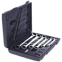 KS Tools 503.4556 sada oboustranných očkových klíčů Délka klíče (cm) (jen pro nadpis) 8 - 19 mm