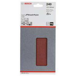 Bosch Accessories Expert for Wood 2608605320 brusný papír na suchý zip, s otvory Zrnitost 240 (d x š) 230 mm x 115 mm 10 ks